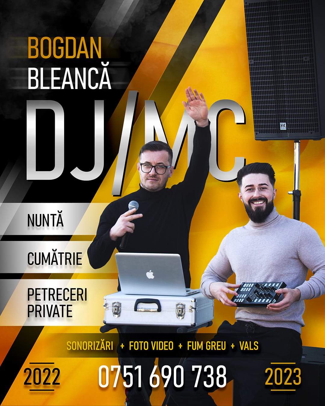 DJ Suceava Nunti Evenimente 2022 Bogdan Bleanca